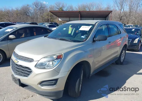 2016 Chevrolet Equinox Ls from USA, damaged, VIN 2GNALBEK9G1134772